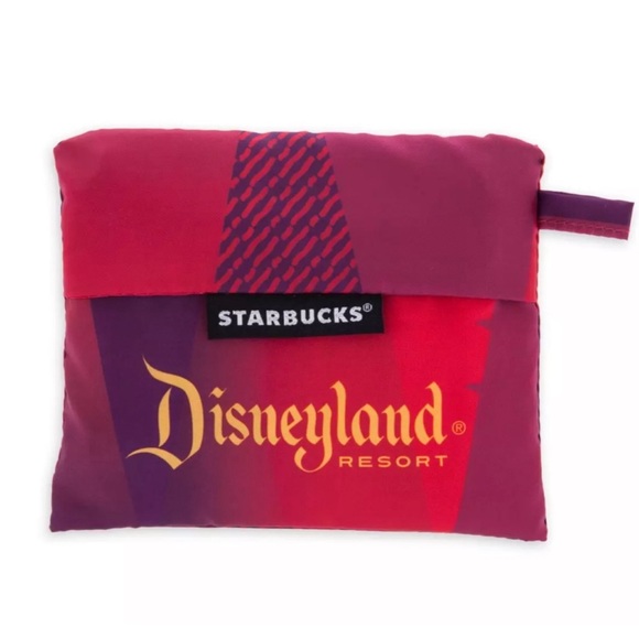 Disneyland Castle Starbucks Tote Bag - Picture 2 of 3